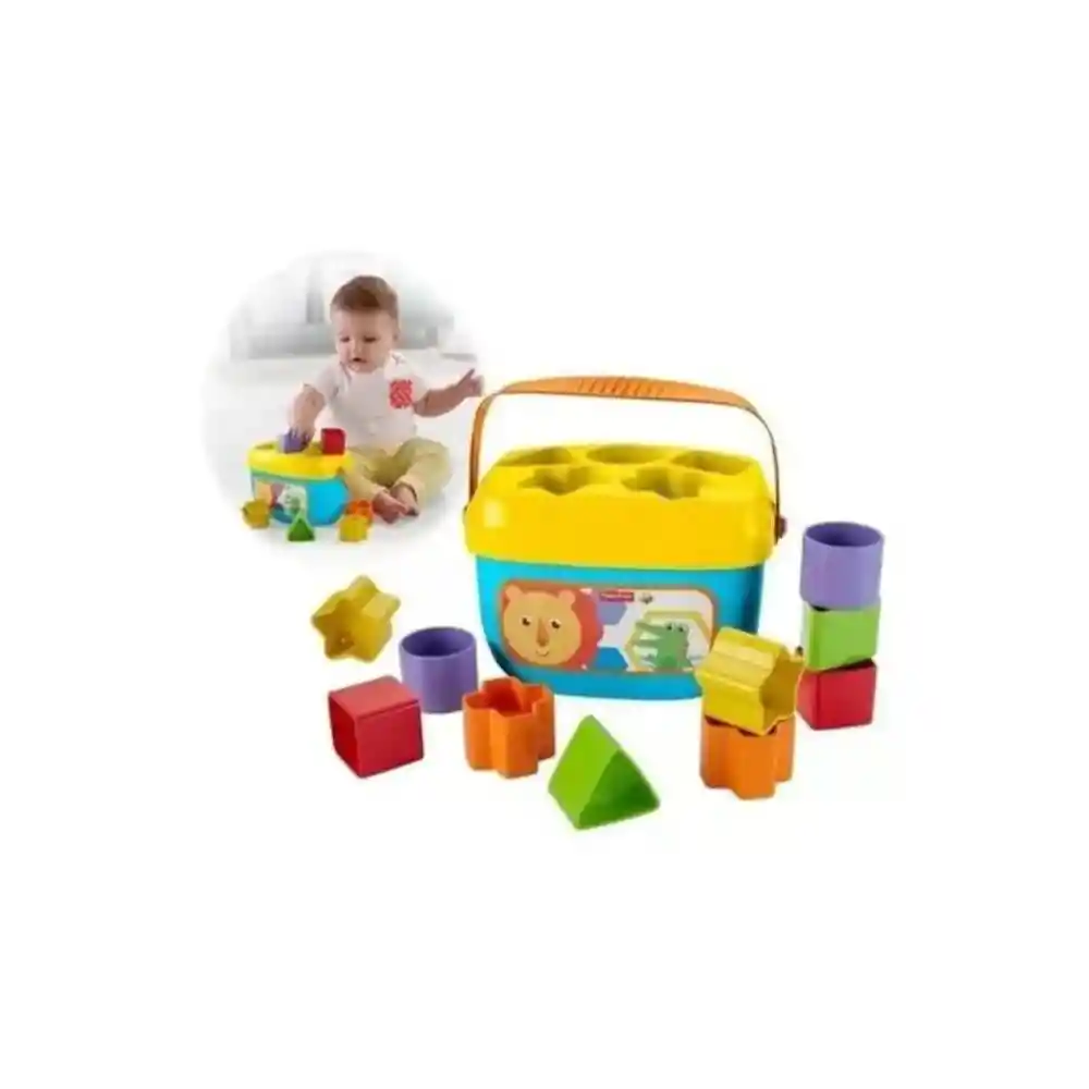 Fisher Price Primeros Bloques Del Bebé Color Multicolor