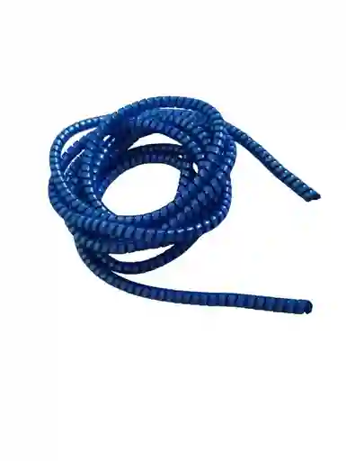 Resorte En Espiral Para Proteger Cables En Azul