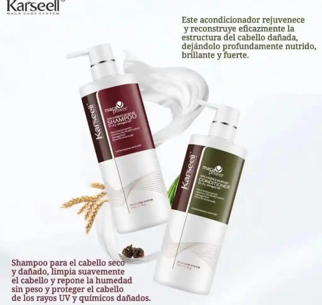 Duo Shampoo Y Acondicionador Karsell