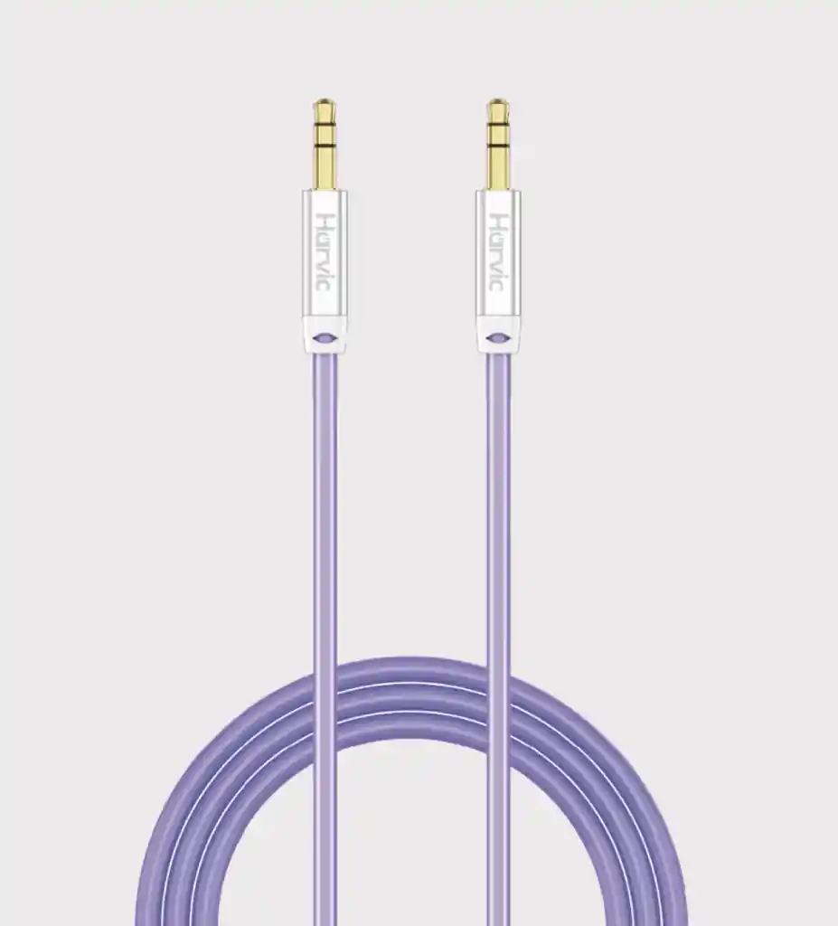 Cable Auxiliar De Audio Harvic Cb-161-d 2 Metros De Largo