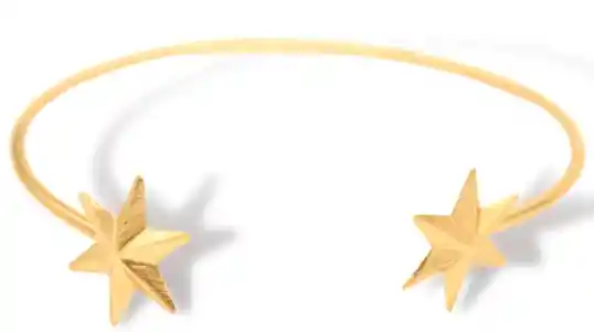 Choker Con Estrellas De Seis Puntas