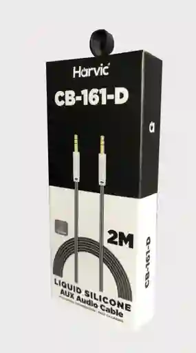 Cable Auxiliar De Audio Harvic Cb-161-d 2 Metros De Largo