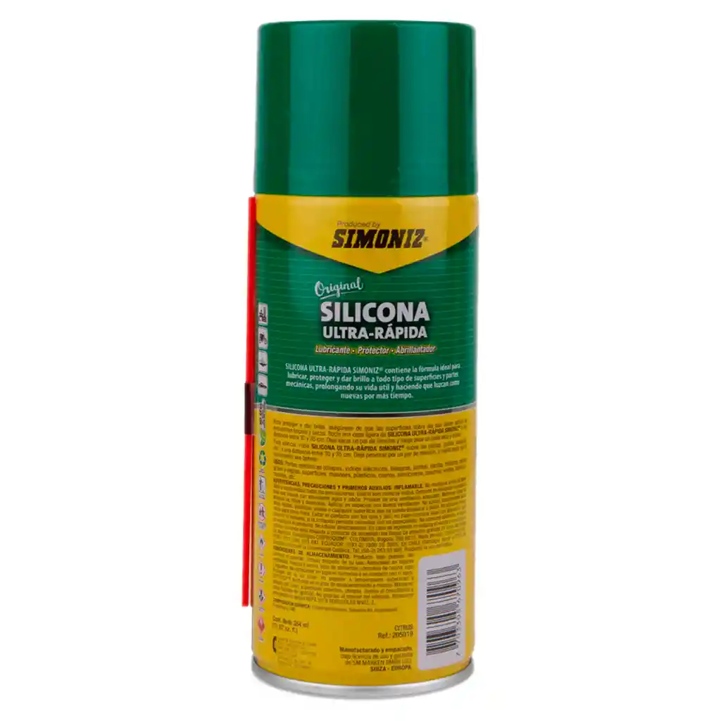 Silicona Simoniz Ultra Rapida 300ml Para Carro