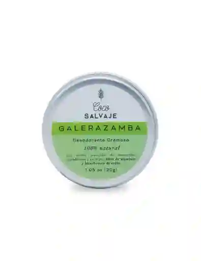 Desodorante Cremoso Galera Zamba Coco Salvaje