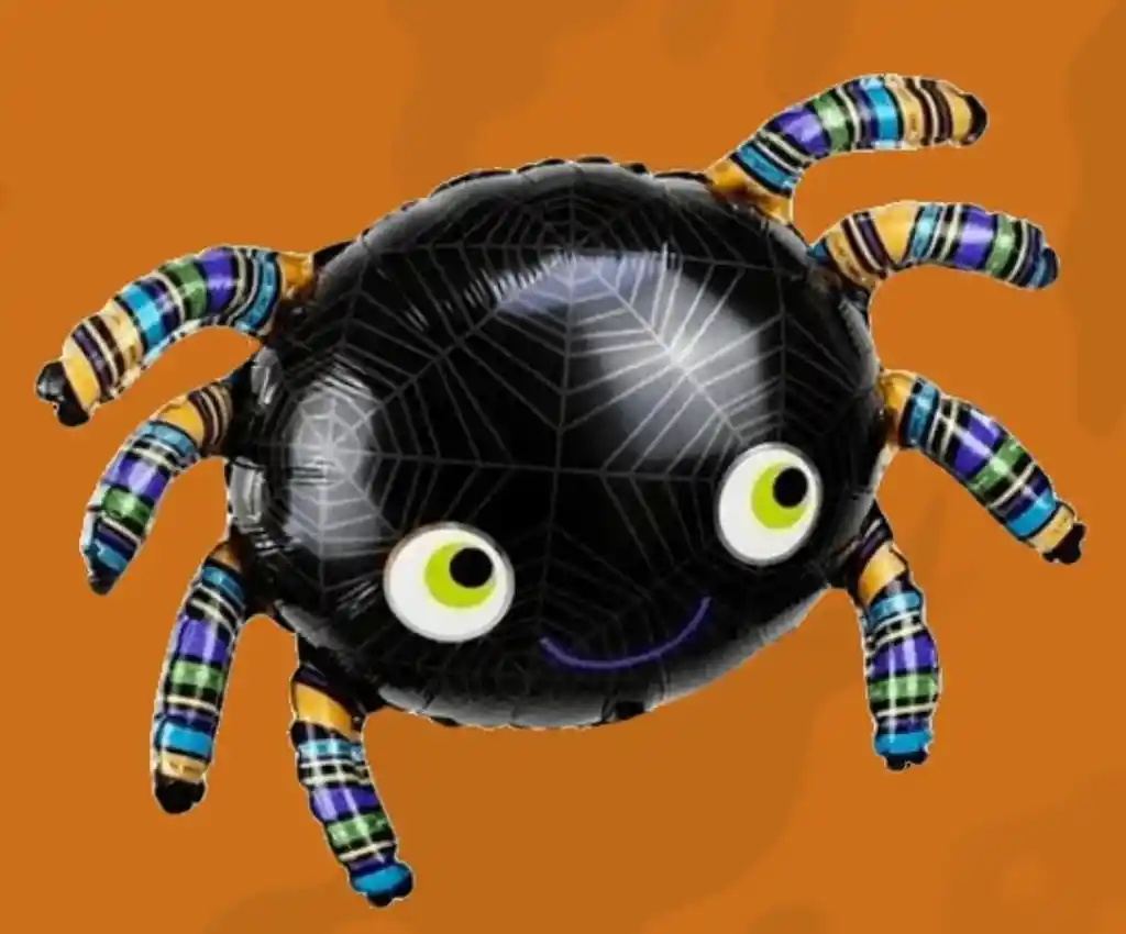 Globo Metalizado Halloween Araña (pequeño)