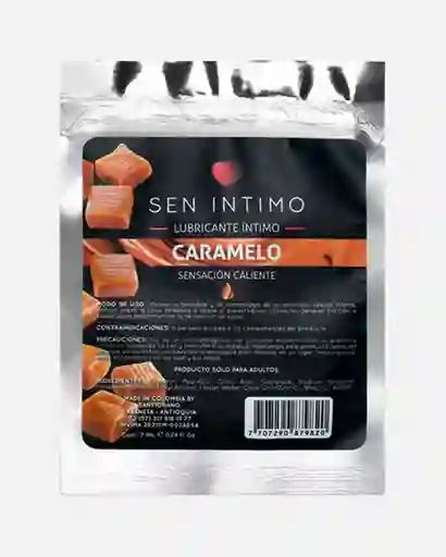 Lubricante Caliente Caramelo Sen Íntimo 7ml