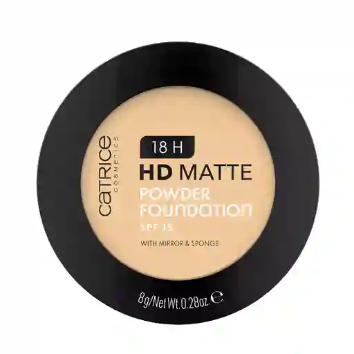 Base En Polvo Mate 18h Hd Matte