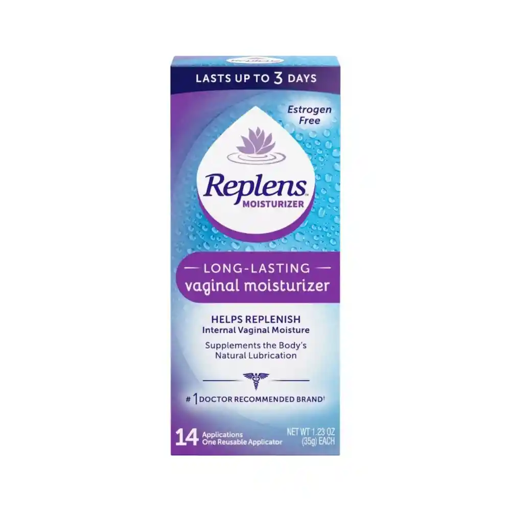 Replens Crema Hidratante Femenina Vaginal 14 Aplicaciones