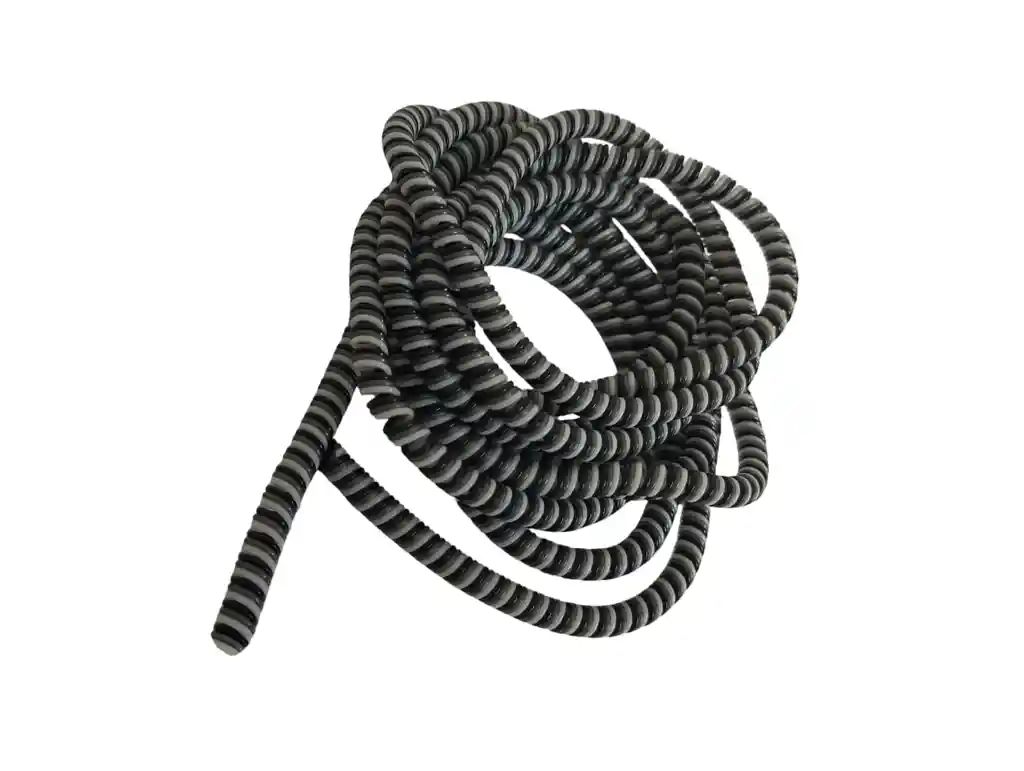 Resorte En Espiral Para Proteger Cables En Gris