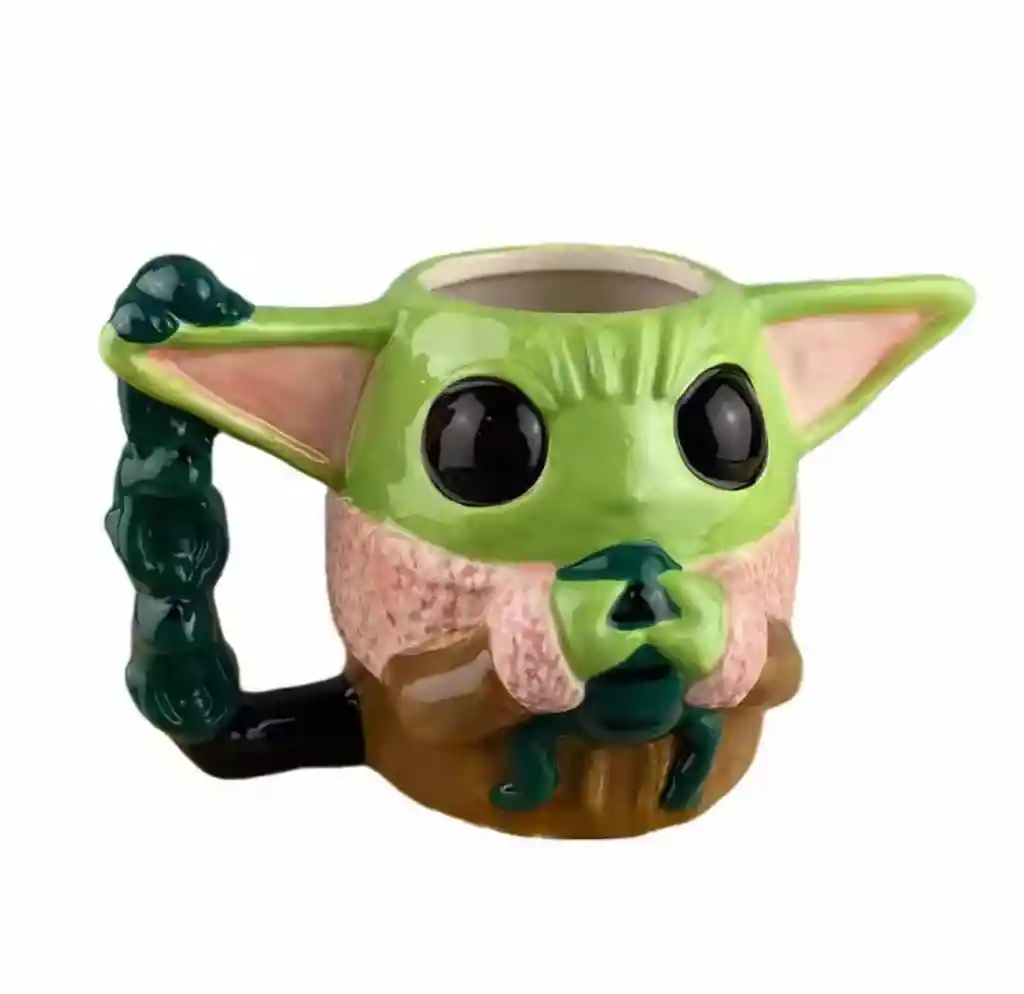 Mug Pocillo 3d Baby Yoda Grogu