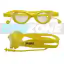 Gafas De Natación Uv Anti Fog Tapa Oído - M2205/ Amarillo