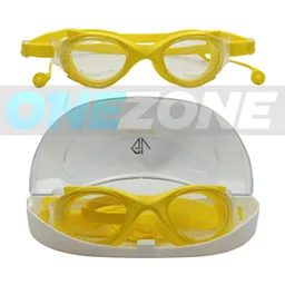 Gafas De Natación Uv Anti Fog Tapa Oído - M2205/ Amarillo