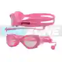 Gafas De Natación Uv Anti Fog Tapa Oído - M2205/ Rosado