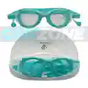 Gafas De Natación Uv Anti Fog Tapa Oído - M2205/ Verde Aguamarina