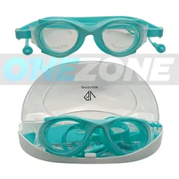 Gafas De Natación Uv Anti Fog Tapa Oído - M2205/ Verde Aguamarina