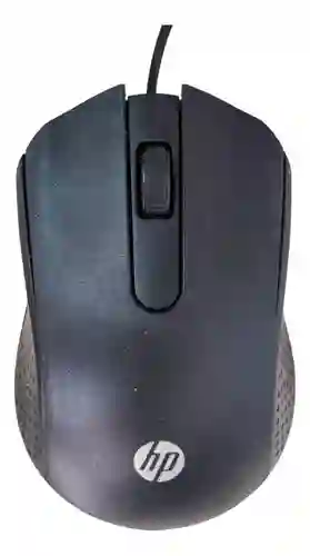 Mouse Usb Hp Original 1000dpi Optico Cableado Comodo Ergo