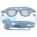 Gafas De Natación Uv Anti Fog Tapa Oído - M2205/ Azul Celeste