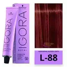 Tinte Igora Royal L88 (l-88) Rojo Intenso L 88