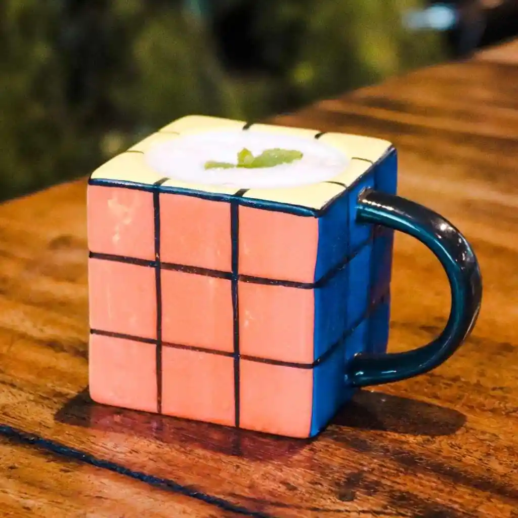 Mug Pocillo 3d Cubo Rubik