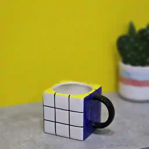 Mug Pocillo 3d Cubo Rubik