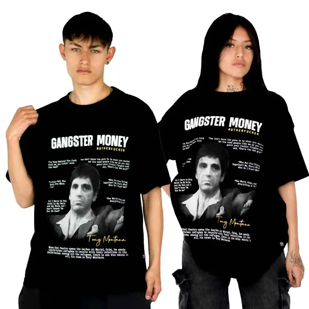 Camiseta Oversize Scarface