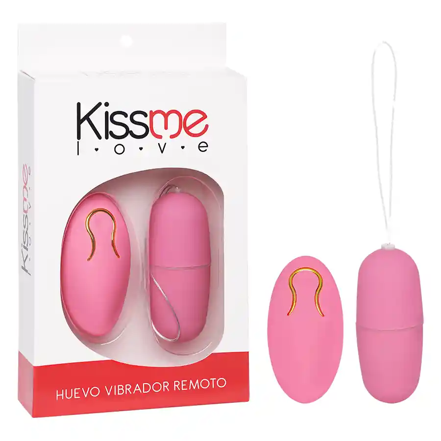 Huevo Vibrador A Control Remoto Kiss Me