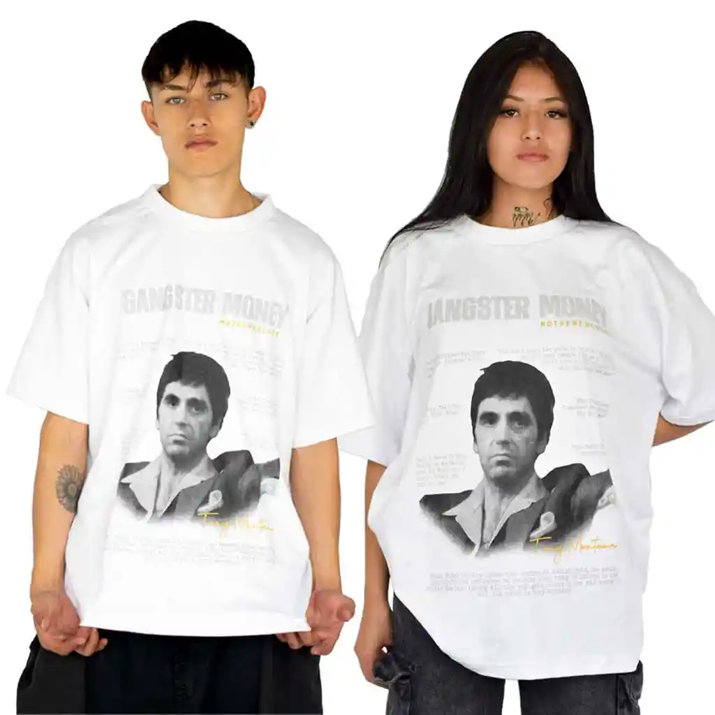 Camiseta Oversize Tony Montana