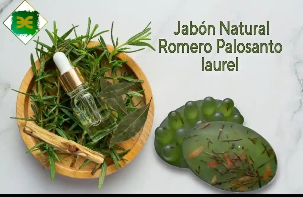 Jabon Natural Romero Palo Santo Laurel