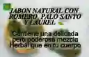 Jabon Natural Romero Palo Santo Laurel