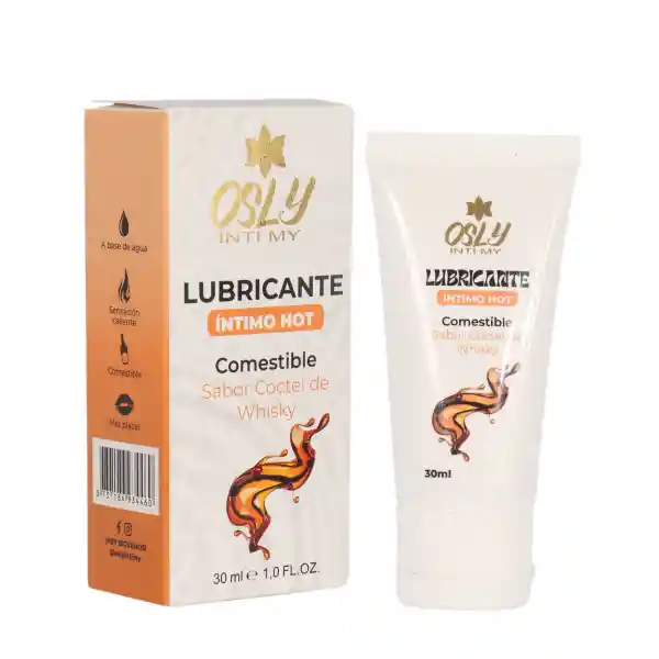 Lubricante Íntimo Osly Sabor A Cóctel De Whisky 30ml