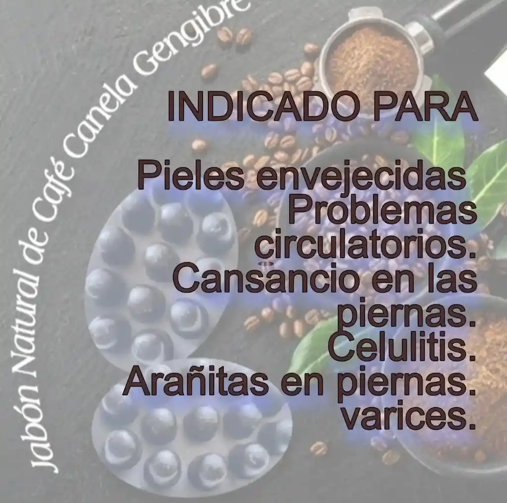 Jabon Cafe Jengibre Canela