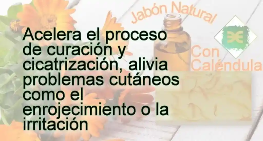 Jabón Natural Caléndula Jojoba