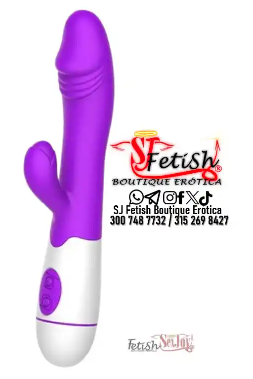 Vibrador Clitorial Punto G Spot Morado