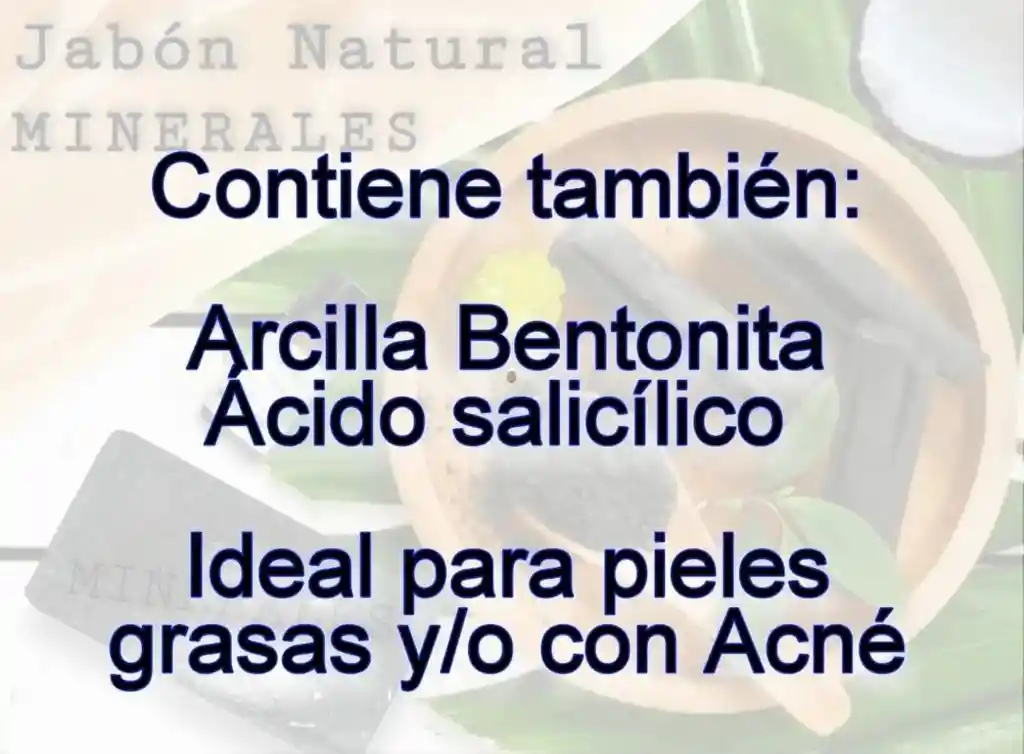 Jabon Natural Minerales