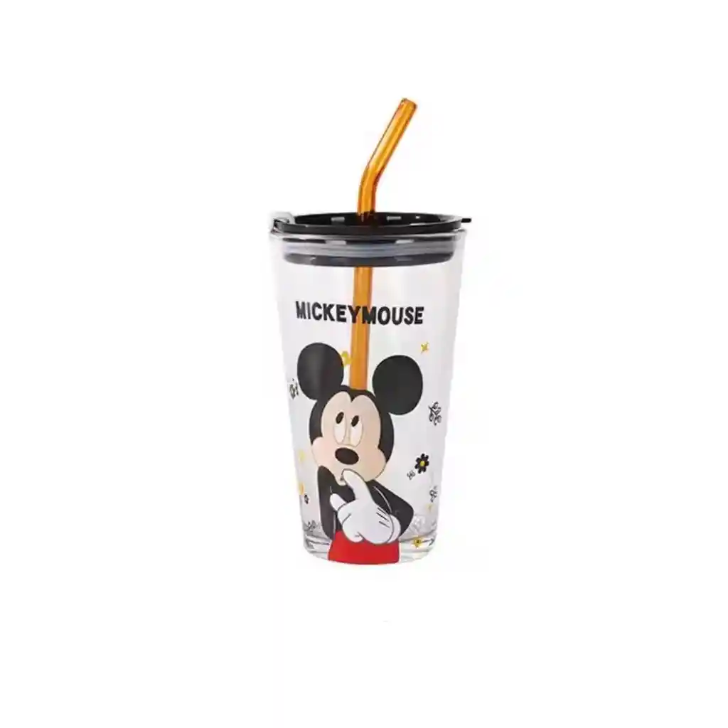 Vaso Pitillo Disney Mickey Mouse