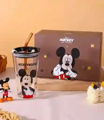 Vaso Pitillo Disney Mickey Mouse