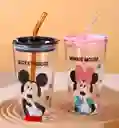 Vaso Pitillo Disney Mickey Mouse