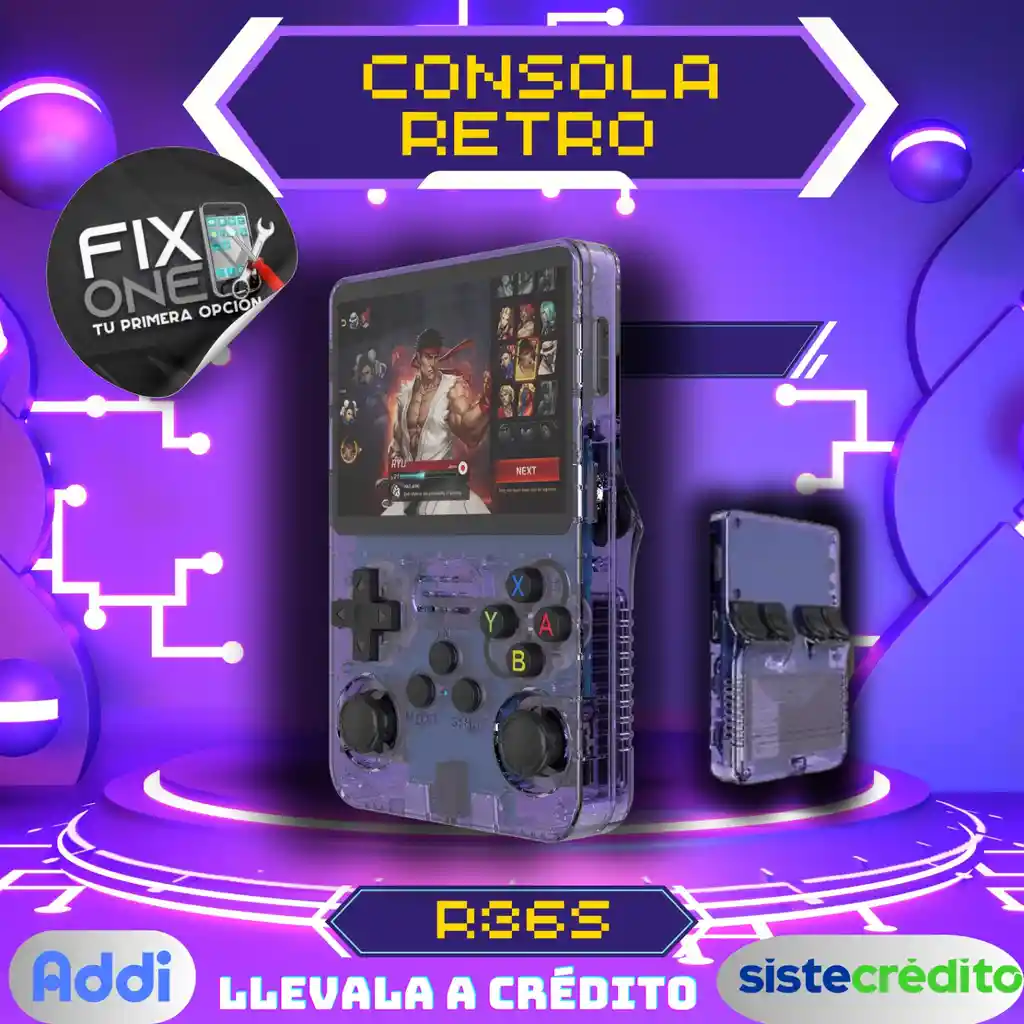 Consola De Videojuegos Portátil R36s