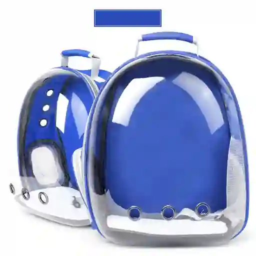 Bolso Para Mascotas Maleta De Viaje Azul