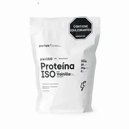 Pwr Iso Proteina Polvo Vainilla Pote 908 G