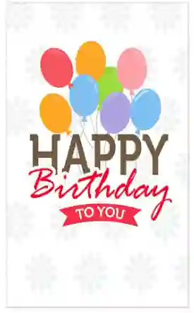 Tarjeta Happy Birthday To You