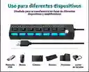 Multipuertos Usb 2.0 Interruptor Individual Led 7 Puerto Hub