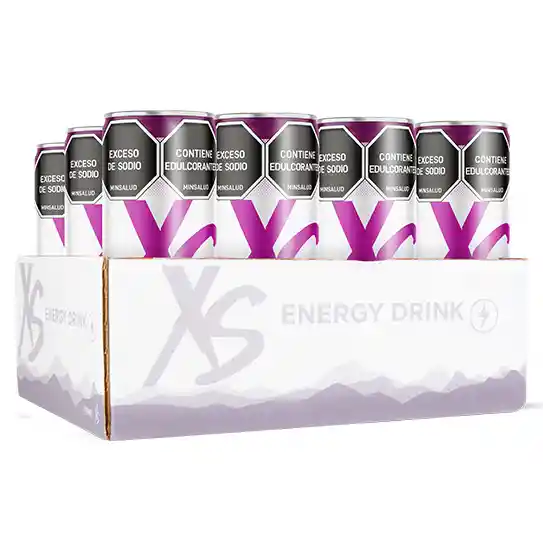 Xs Cranberry Grape 12 Pack