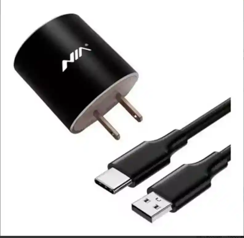 Cargador Nia Iphone 2 En 1 Rápido Con Cable Alta Velocidad