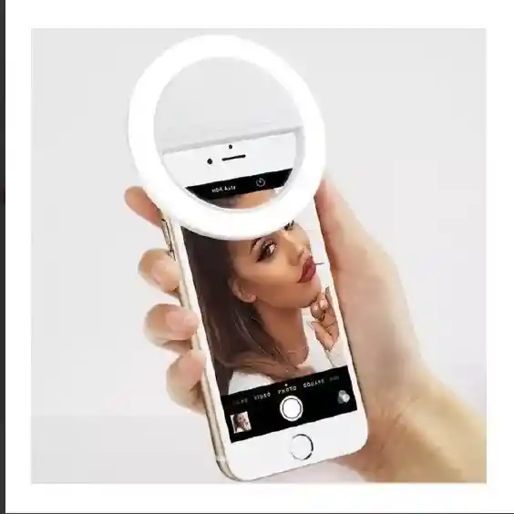 Aro Para Celular Baterías Xj-01 Fotografías Selfie 3 Niveles
