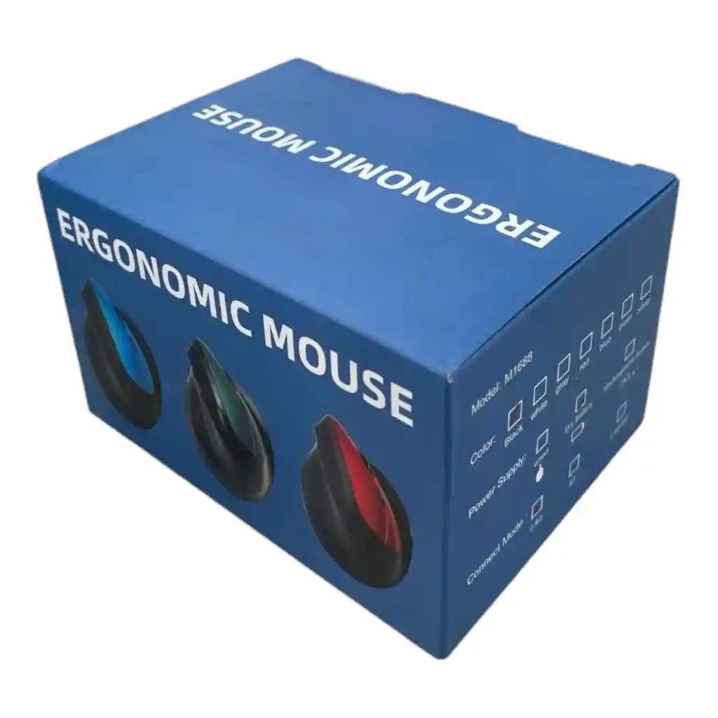 Mouse Ergonomico Inalambrico M1688