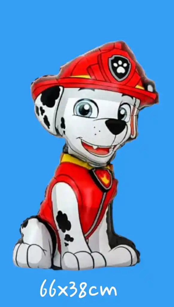 Globo Metalizado Marshall Paw Patrol X1 Unidad