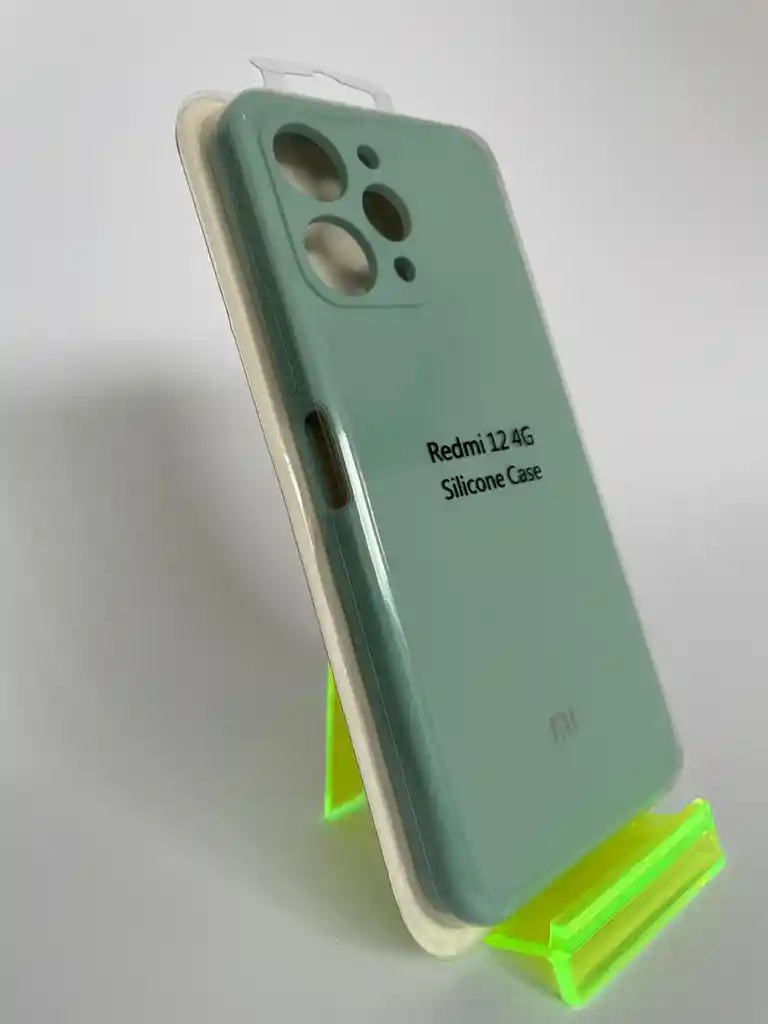 Silicon Case Xiaomi Redmi 12-4g/verde Menta