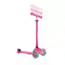 Patineta Con Luces Globber Primo Lights Rosa Neon Para Niños