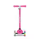 Patineta Con Luces Globber Primo Lights Rosa Neon Para Niños